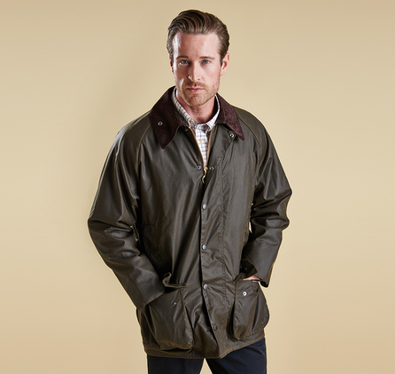 Barbour Men's Classic Beaufort Waxed Cotton Jacket - Coffmans