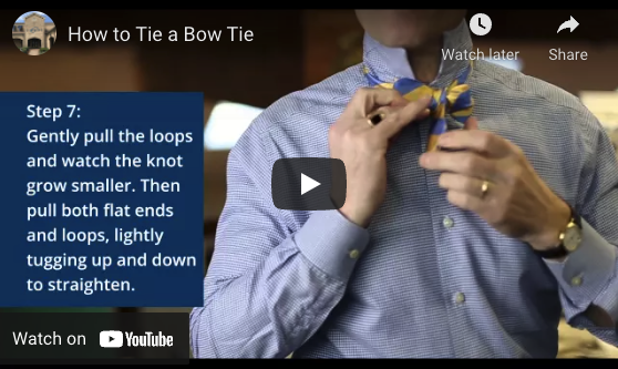 How to Tie a Bow Tie